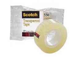 3m Scotch Cinta Adhesiva Transparente 12mmx33m